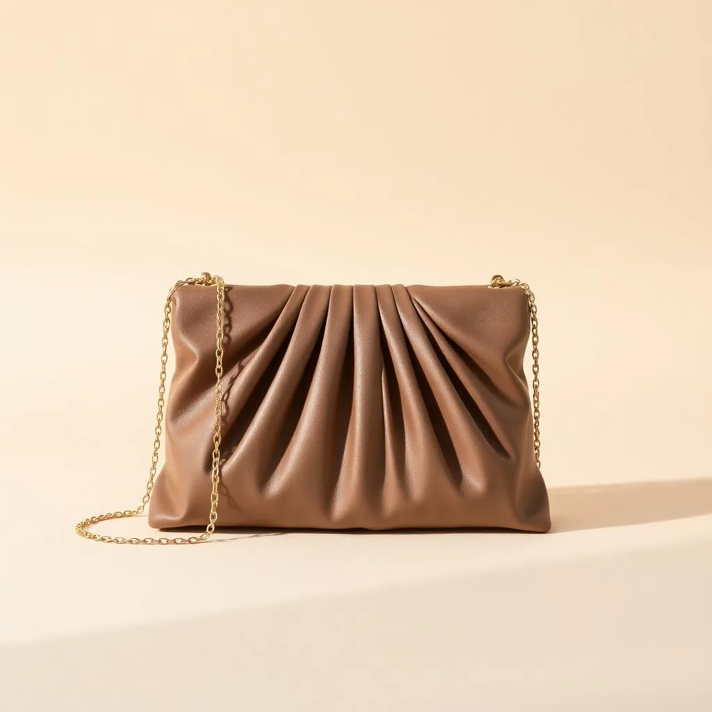 Taupe Evening Clutch